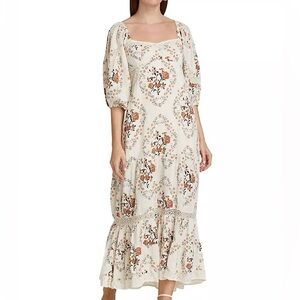 Free People All the Attitude Floral Maxi Dress